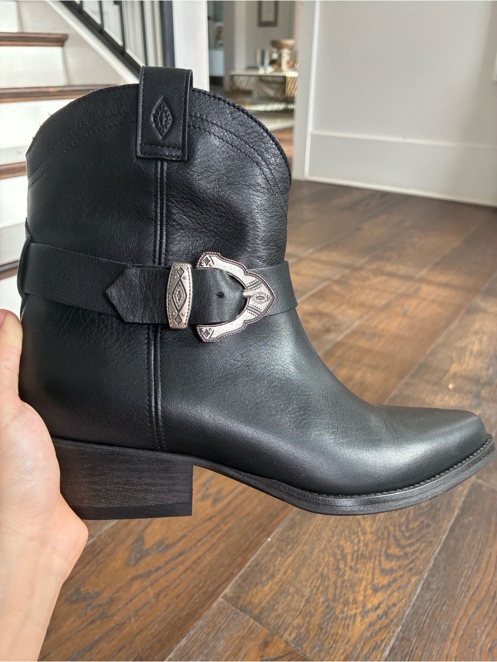 Ba&sh leather boots